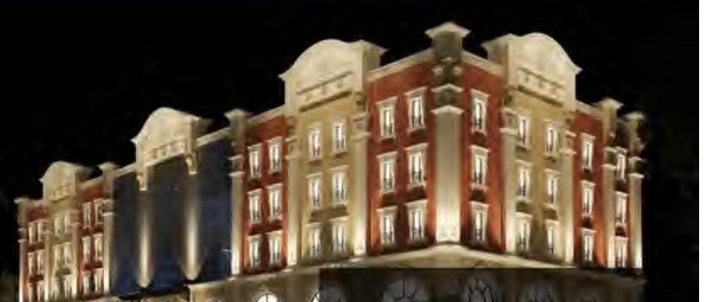 Commercial building Khamis Mushayt facade by Ajwad Facade