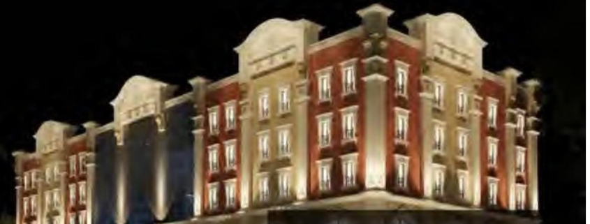 Commercial building Khamis Mushayt facade by Ajwad Facade