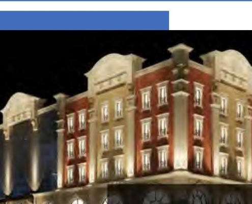 Housing building Khamis Mushayt aluminium cladding by Ajwad Facade