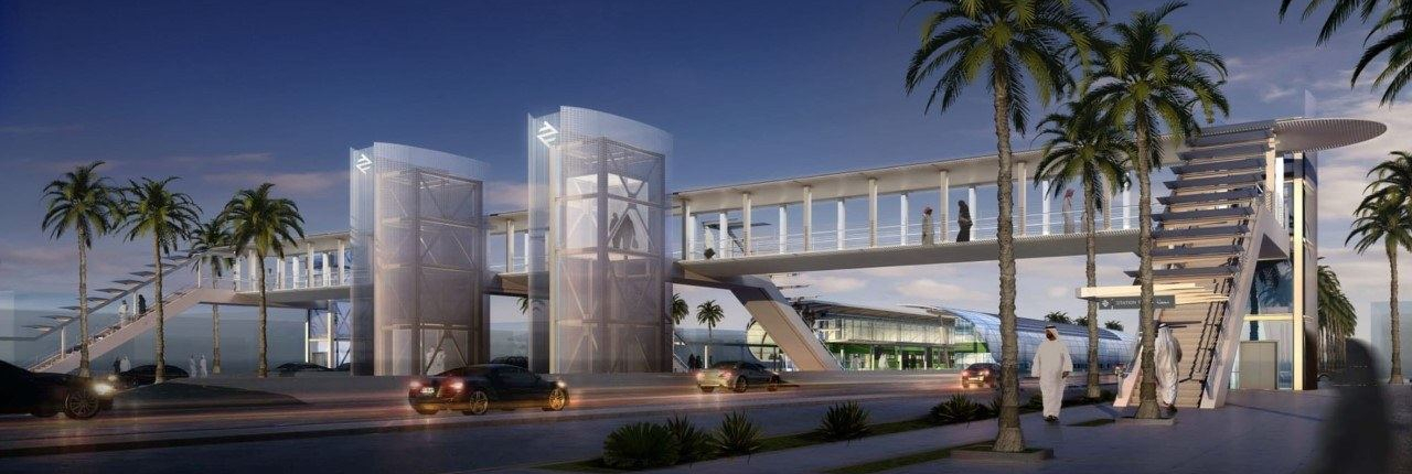 Riyadh Metro station envelope — Ajwad project photo from prequalification