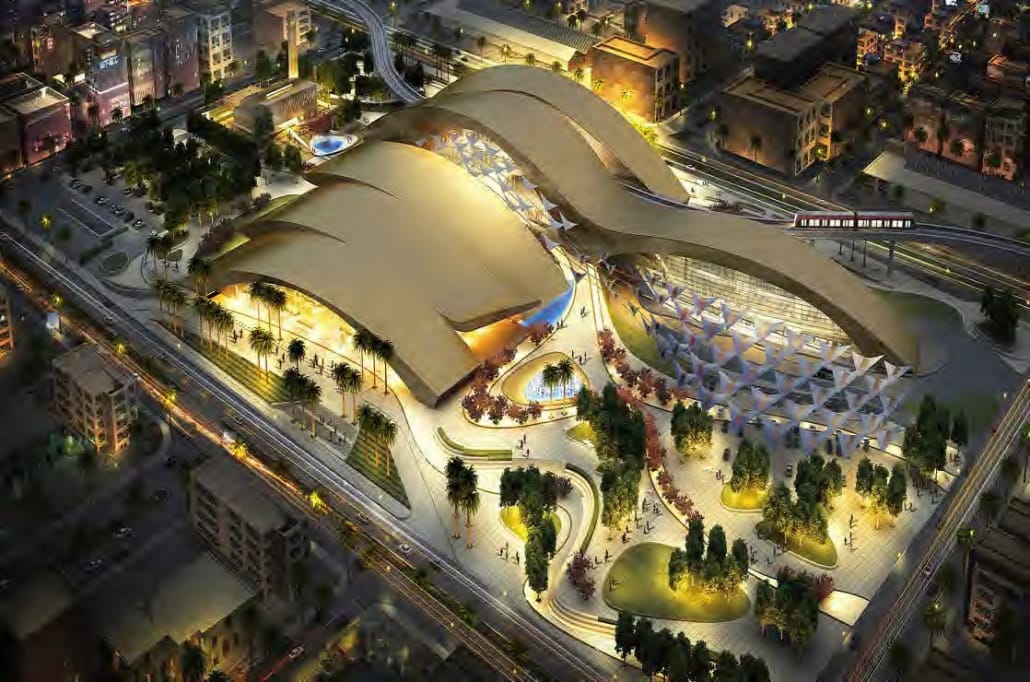 Riyadh Metro Western Station Riyadh Metro 3B2 Iconic Station