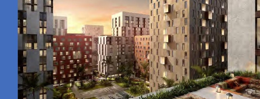 Tahlia Towers Jeddah curtain wall facade by Ajwad Facade