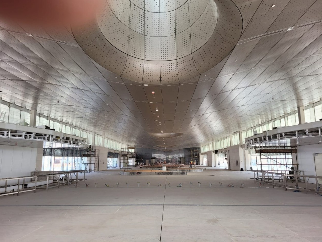 Metro Terminus Skylight Riyadh Metro 1F4 Yard Station