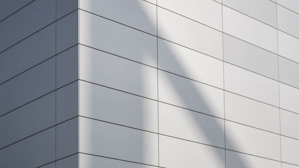 Aluminium composite cladding — daylight Aluminium composite cladding