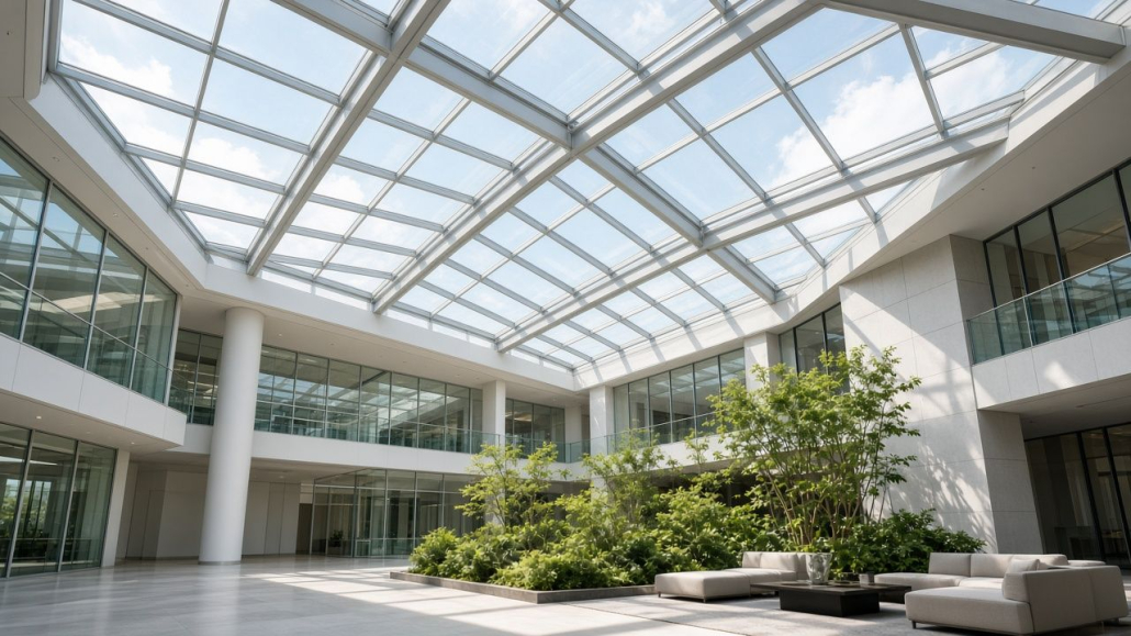 Atrium skylight — daylight Atrium skylight
