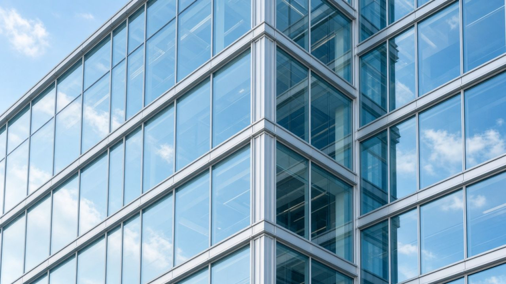 Structural glazing — daylight Structural glazing